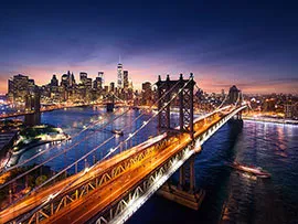 Нью-Йорк мосты 