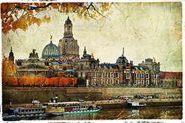 Осень в Дрездене