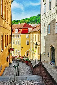 Старые улочки Праги