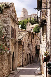 Средневековая итальянская улица