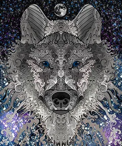 Волк Арт 3