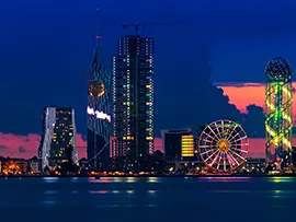 Батуми ночью 